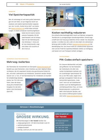 GROSSE WIRKUNG. - Textakademie GmbH