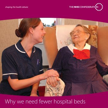 NHS Confederation report - why we need fewer beds