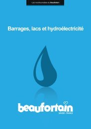 Barrages, lacs et hydroÃ©lectricitÃ© - Le Beaufortain
