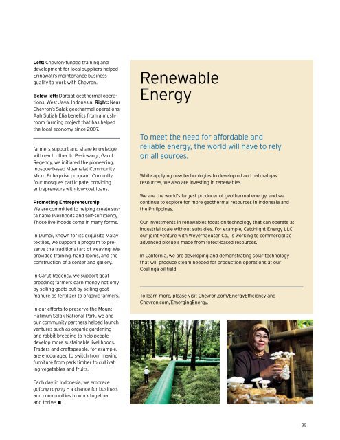 Chevron Corporate Responsibility Report 2010