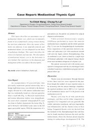 Case Report: Mediastinal Thymic Cyst