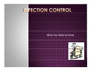 Infection Control PPt - UCSF Fresno