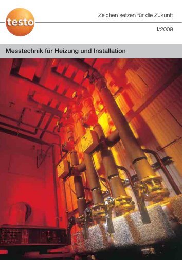 Messtechnik für Heizung und Installation - Testo AG