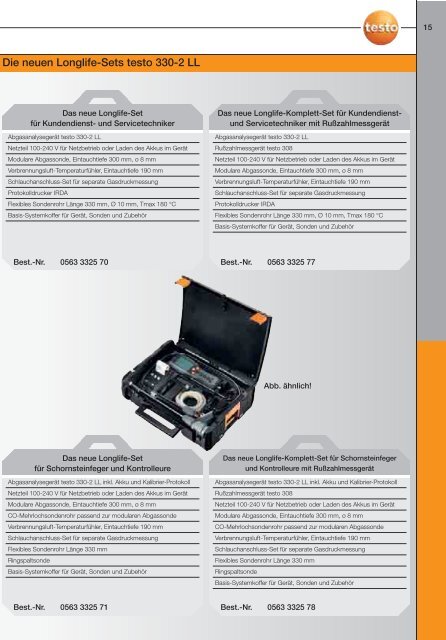 Messtechnik für Heizung und Installation - Testo AG