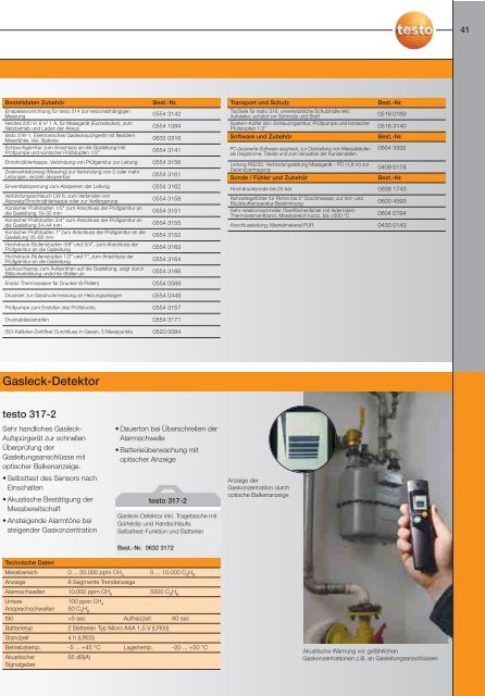 Messtechnik für Heizung und Installation - Testo AG