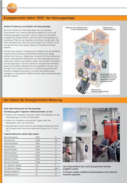 Messtechnik für Heizung und Installation - Testo AG