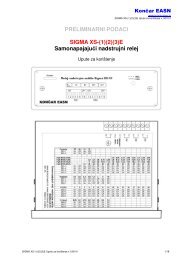 Sigma XS - (1)(2)(3)E Upute za koriÅ¡tenje v.120101 - Mikrotrend