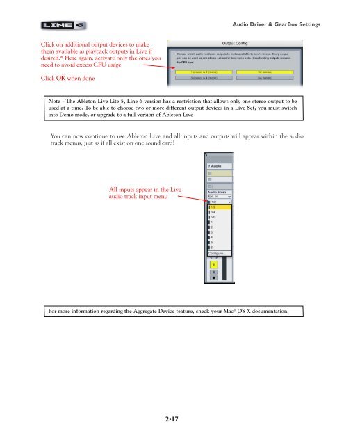 Line 6 GearBox 3.5 - Recording Setup Guide - MIDI Manuals