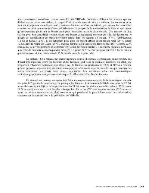 EnquÃªte DÃ©mographique et de SantÃ© SÃ©nÃ©gal 2005 ... - Measure DHS