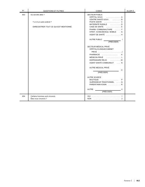 EnquÃªte DÃ©mographique et de SantÃ© SÃ©nÃ©gal 2005 ... - Measure DHS