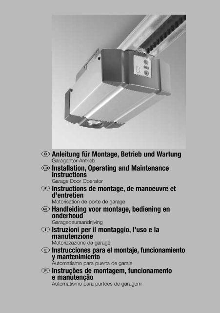 SupraMatic 2 mit externem Empfaenger - HÃ¶rmann