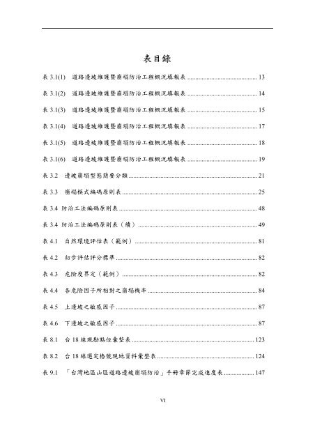 山區道路邊坡崩塌防治工法最佳化研究（一） - 國家災害防救科技中心