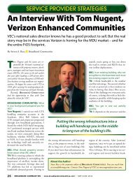 An Interview With Tom Nugent, Verizon Enhanced Communities