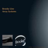 Brooke Line Array Systems