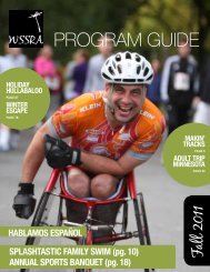 PROGRAM GUIDE - WSSRA