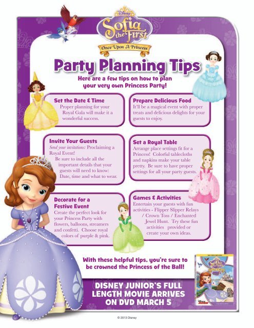 Sofia the First Activites - A to Z Kids Stuff