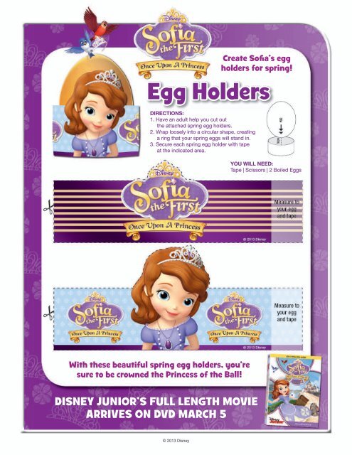 Sofia the First Activites - A to Z Kids Stuff