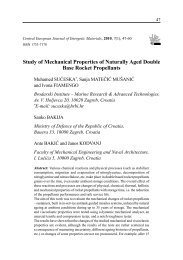 Study of Mechanical Properties of Naturally Aged Double Base ...