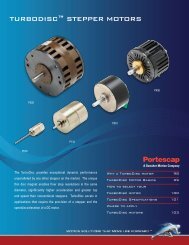 TurboDiscâ¢ sTepper MoTors