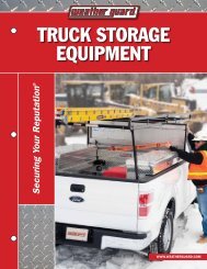 TRUCK SToRage eqUipmenT - Simpson Toolbox