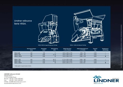 Vega - Lindner reSource GmbH