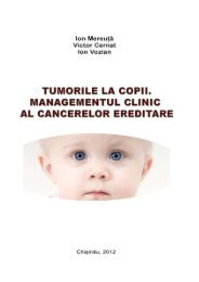 Tumorile la copii. Managementul clinic al cancerelor ... - Ion Mereuta