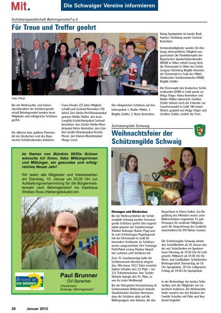 Das Magazin - Mitteilungsblatt