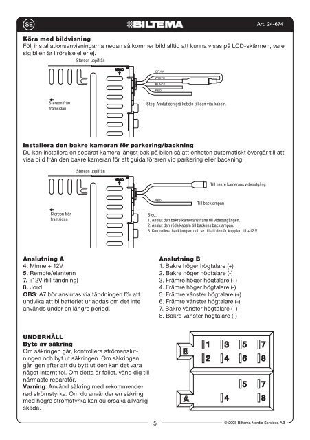 Bilstereo DVD Bilstereo DVD Autostereo DVD BilrADio DVD - Biltema