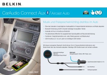 CarAudio Connect Aux / Aircast Auto