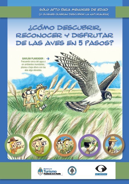 Cuadernillo de observacion de aves para chicos en baja