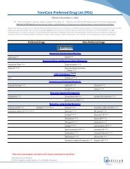 TennCare Preferred Drug List (PDL) - Magellan Health Services ...