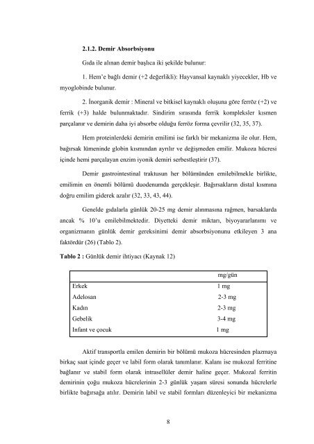 pediatrik yaÅ grubu Ã§eÅitli anemik hastalÄ±klarÄ±n ayÄ±rÄ±cÄ± tanÄ±sÄ±nda ...