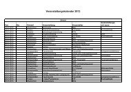 Veranstaltungskalender 2013 - Gemeinde Freisen