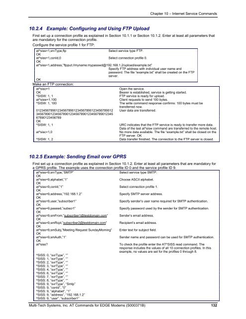 AT Command Reference Guide for EDGE Wireless ... - wless.ru