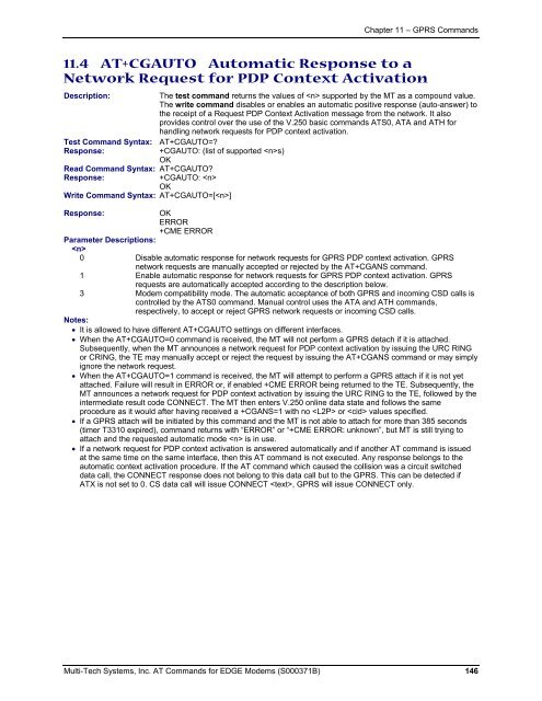 AT Command Reference Guide for EDGE Wireless ... - wless.ru