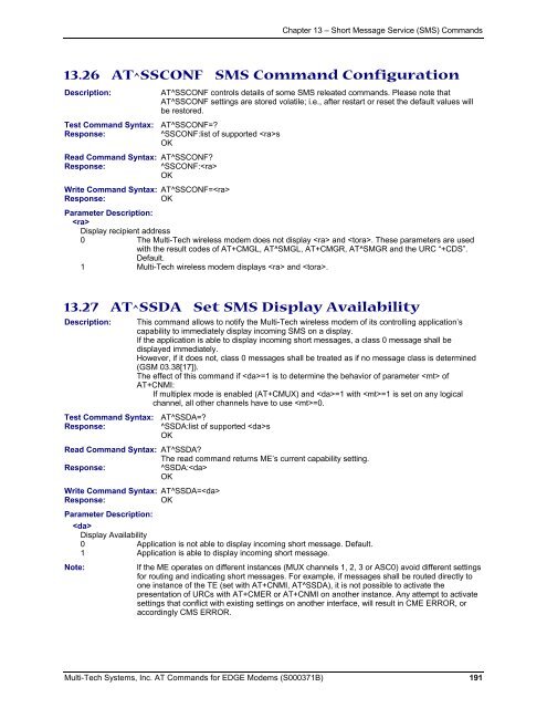 AT Command Reference Guide for EDGE Wireless ... - wless.ru