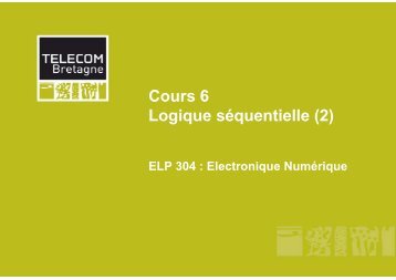 Cours 6 Logique sÃ©quentielle (2)