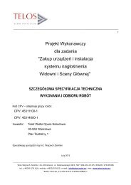 Projekt Wykonawczy dla zadania 