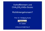 Vorhofflimmern und CHA DS VASc-Score: Richtliniengehorsam?