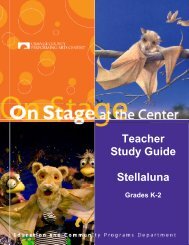 Teacher Study Guide Stellaluna