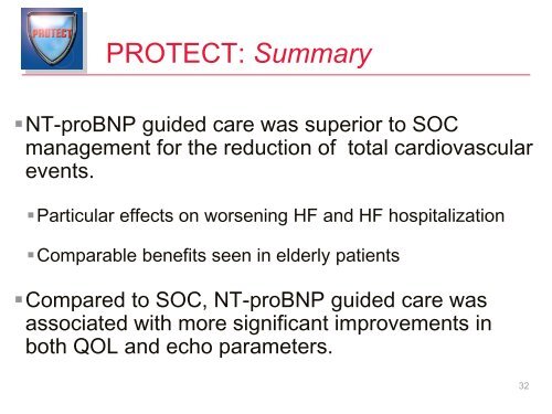 The Use of NT-proBNP and BNP as Biomarkers of Acute Heart Failure