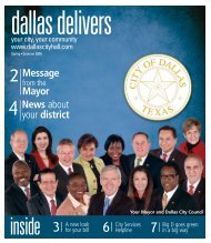 Message Mayor News about your district - City of Dallas