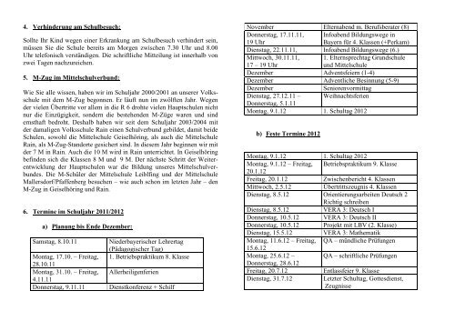 Elternbrief Oktober 2011 - Grundschule - Mittelschule GeiselhÃ¶ring