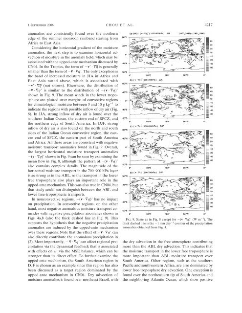 Regional Tropical Precipitation Change ... - Academia Sinica