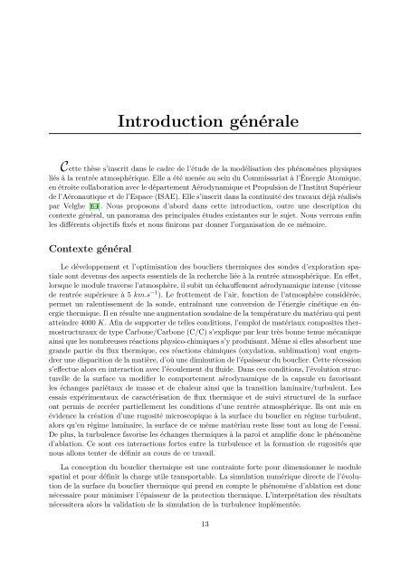 Simulation numérique directe de la turbulence en présence d ... - ISAE