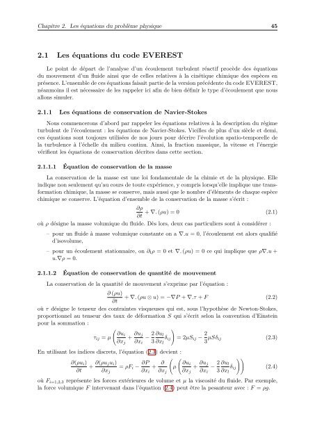 Simulation numérique directe de la turbulence en présence d ... - ISAE