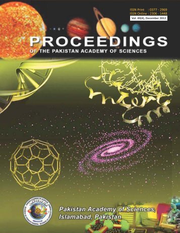 Download Full Journal - Pakistan Academy of Sciences