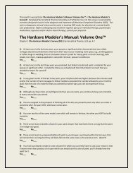 The Hardcore Modeler's Manual - Black Heart Enterprises