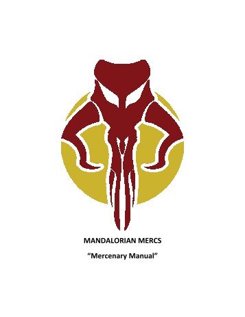 Mercs Member Handbook.pdf - Mandalorian Mercs