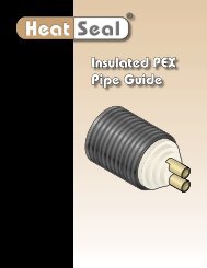 Insulated PEX Pipe Guide - Thermal Products Inc
